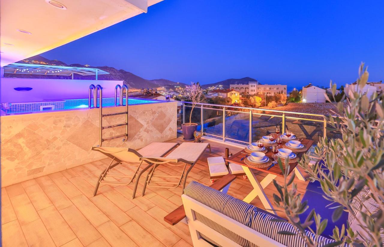 Olive View Penthouse Apartman Kalkan Kültér fotó