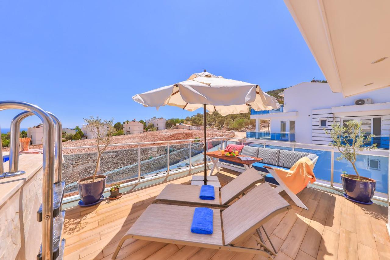 Olive View Penthouse Apartman Kalkan Kültér fotó