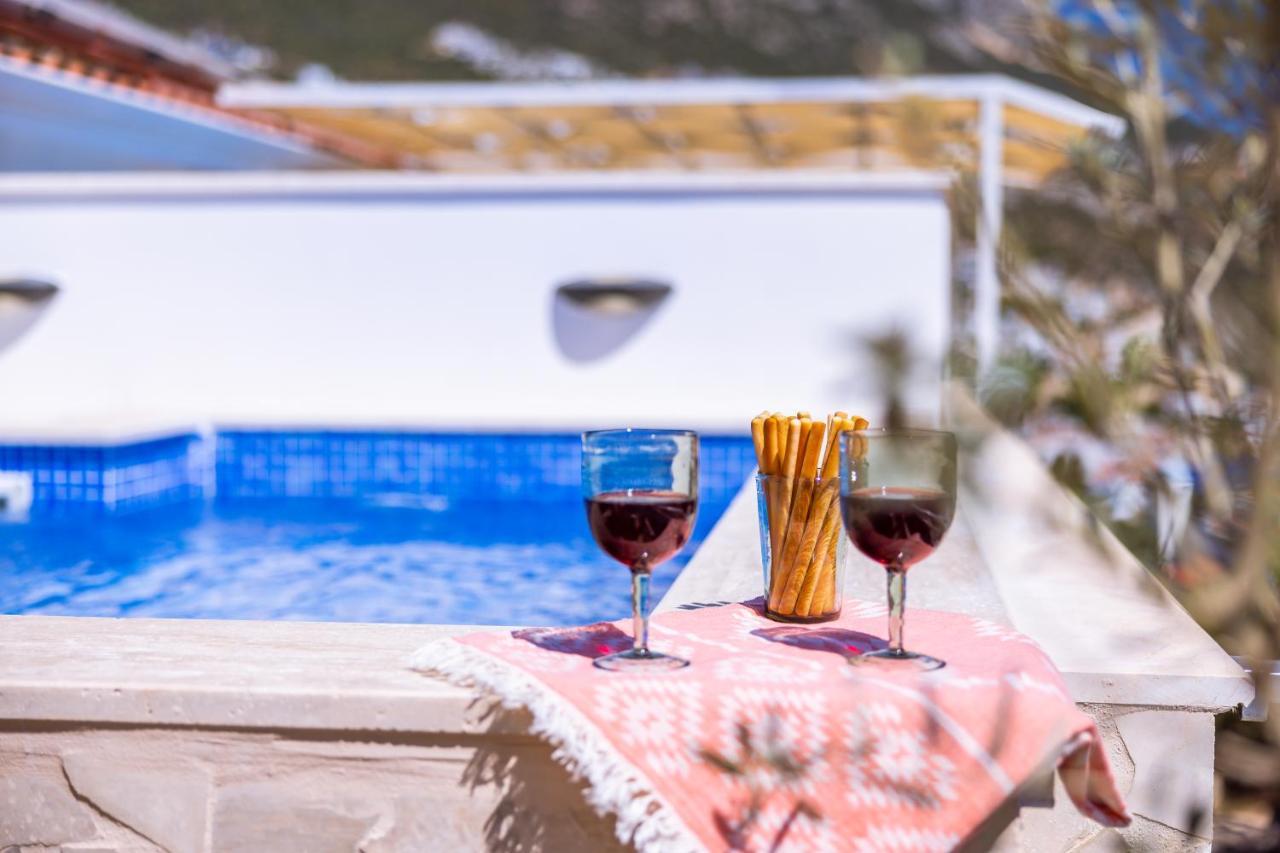 Olive View Penthouse Apartman Kalkan Kültér fotó