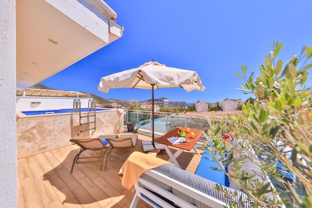 Olive View Penthouse Apartman Kalkan Kültér fotó