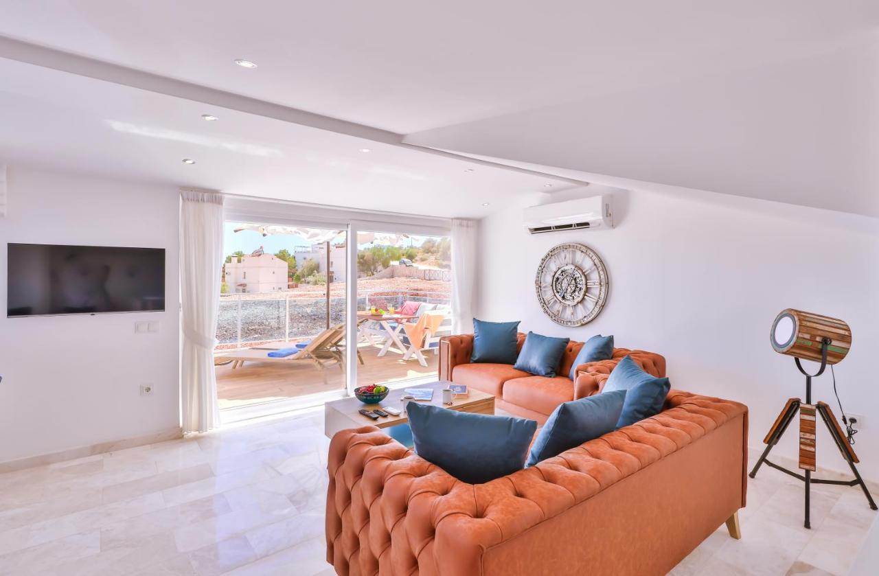 Olive View Penthouse Apartman Kalkan Kültér fotó