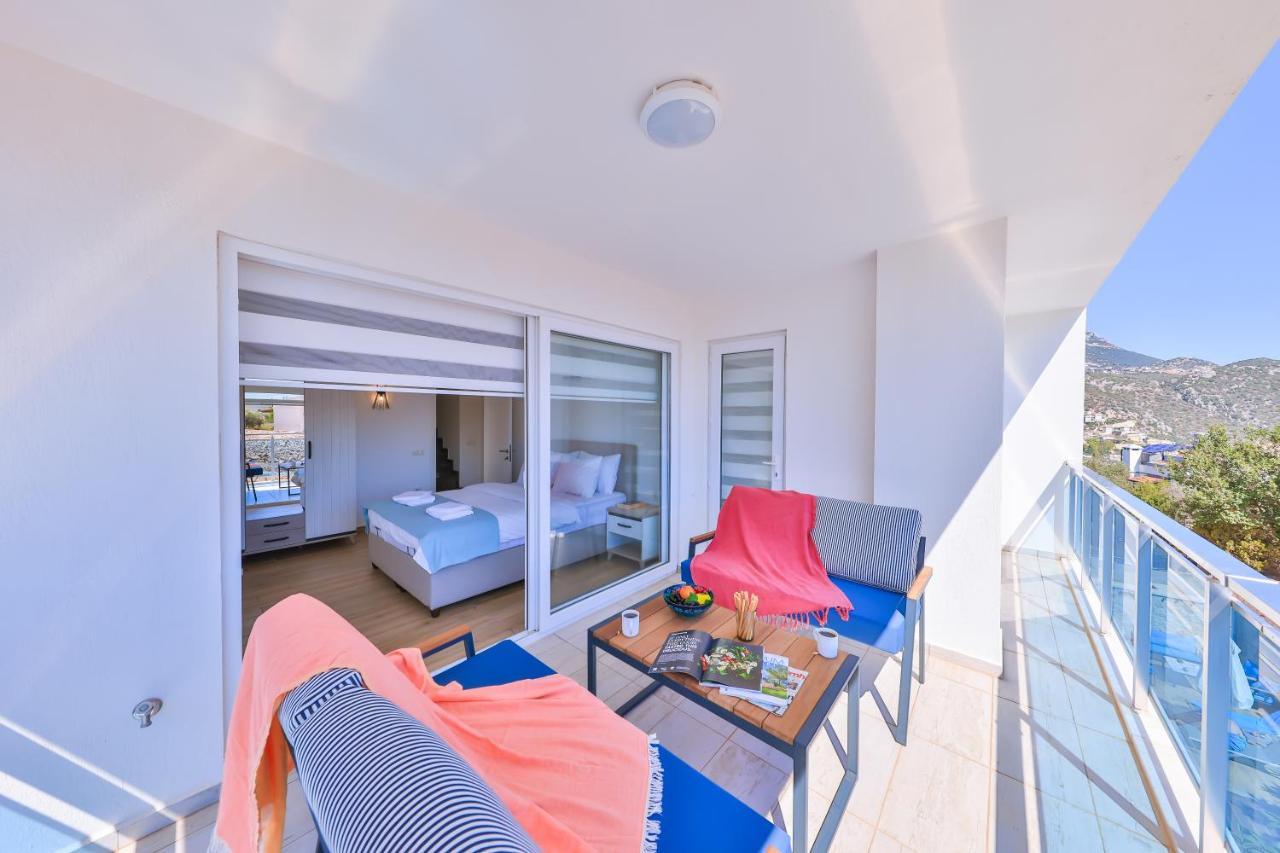 Olive View Penthouse Apartman Kalkan Kültér fotó