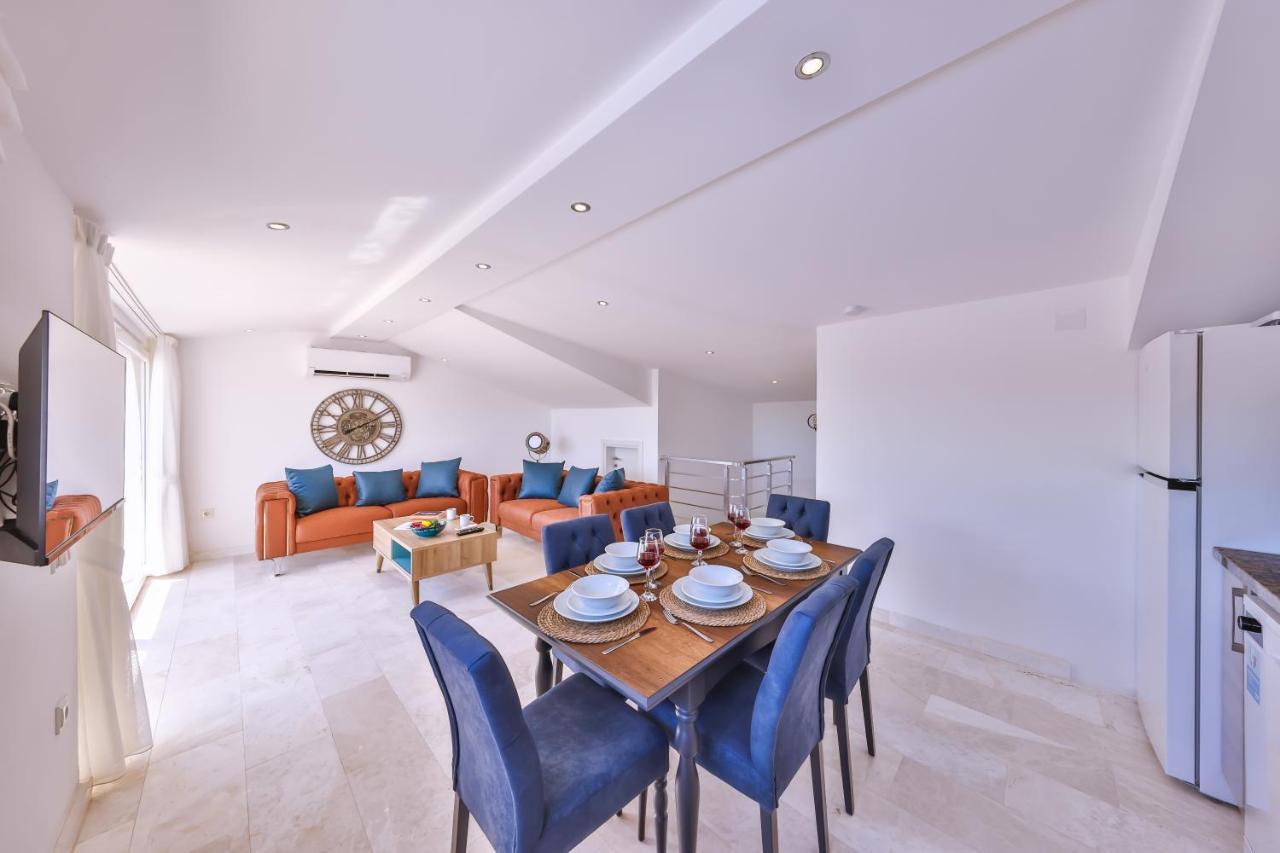 Olive View Penthouse Apartman Kalkan Kültér fotó
