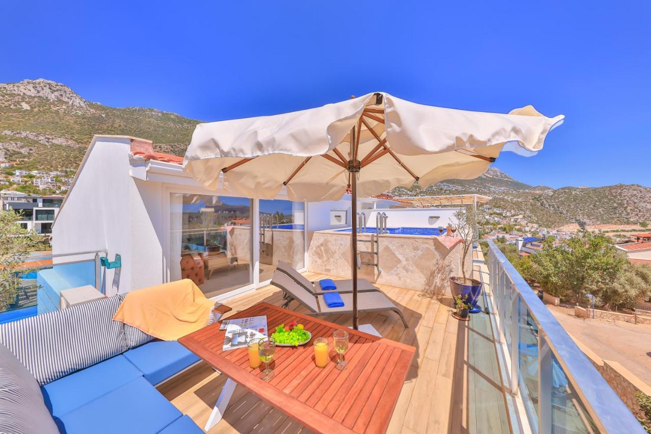 Olive View Penthouse Apartman Kalkan Kültér fotó